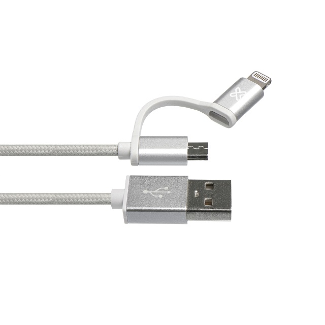 Câble USB vers Lightning Contact 2A 1,5 m Naranja
