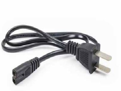 Cable de Poder para Laptop con enchufe NEMA de 2 clavijas a