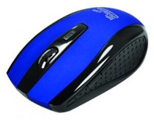 Mouse Inalámbrico Nano USB - Klip Xtreme - 6 Botones - Azul