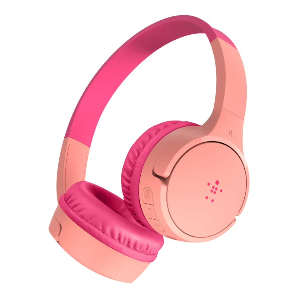Audífonos Inalámbricos Bluetooth Para Niños – Belkin SoundForm Mini  AUD002btPK – 3.5 mm – Rosado – Telalca Store