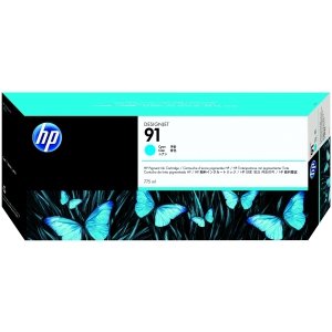 Cartucho de Tinta HP 91 Cian Original C9467A