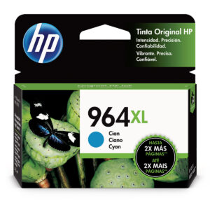 Cartucho de Tinta HP 964XL Cian Original - 3JA54AL