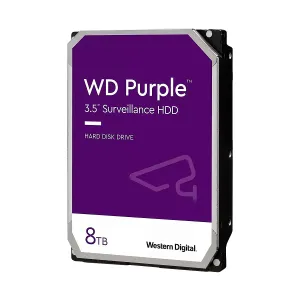 Disco duro para videovigilancia WD Purple - 8 TB - 5640 RPM - 3.5" - WD85PURZ-85C4WY0
