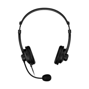 Headset Genius HS-230U Diadema Ultra Liviano USB - Negro