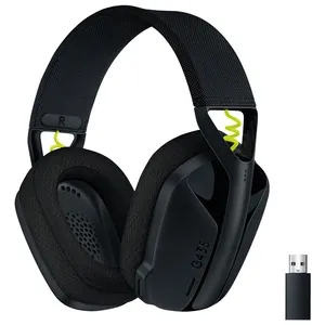 Headset Logitech Gaming G435 Wireless Stereo PC PS4/PS5 - Negro/Amarillo