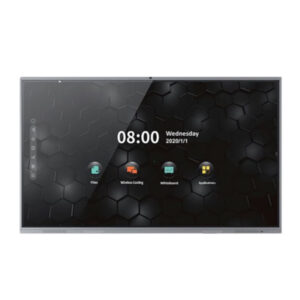 Pantalla Interactiva Táctil de 65" - ZKTeco IWB65BM - 4K - Cámara y Micrófono Integrado