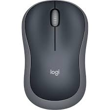 Mouse Logitech M185 Wireless USB - Negro / Plateado
