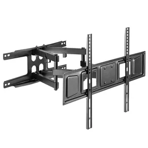 Montaje para TV de 37" a 80" - Brazo Doble - 600 x 400 - Full Movilidad - ARG-BR-1587
