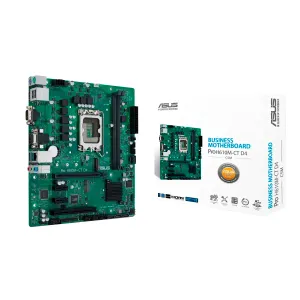 Tarjeta Madre Mainboard Asus Pro Q670M-CE-CSM 14VA LA1700 4DDR4 WIFI 2HDMI DP 2M.2 4USB-3.2 2USB-A PCIE4.0 mATX 90MB1I30-M0UBYC
