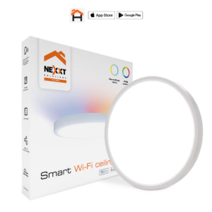 Luz Inteligente para Techo Wi-Fi - Nexxt - Luz Cálida y Fría - 12 Pulgadas - Control de Voz - NHB-C810