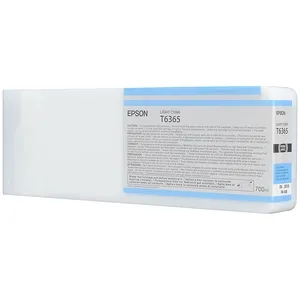 Cartucho de Tinta Epson T636500 - Cian Claro - 700ml - T636500