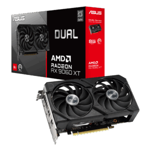 Tarjeta de Video ASUS Dual Radeon RX 9060XT 8GB GDDR6 PCIE 5.0 90YV0MI1-M0AA00 - DUAL-RX9060XT-8G